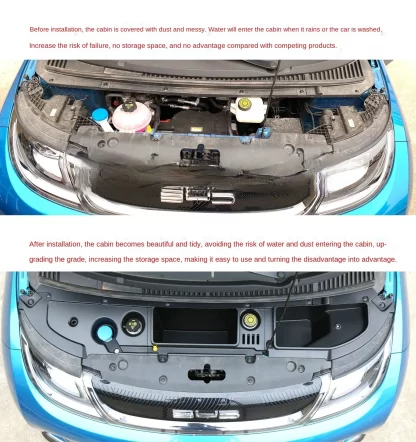 BYD-Dolphin-front-trunk-storage-box-engine-compartment-cover-storage-box-Accessories