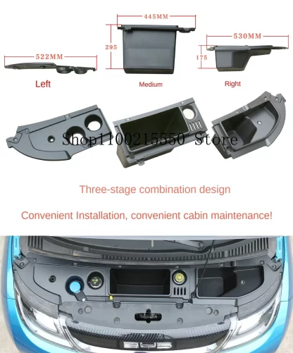 BYD-Dolphin-front-trunk-storage-box-engine-compartment-cover-storage-box-Accessories