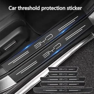 3D-Carbon-Fiber-Car-Sticker-Auto-Door-Sill-Side-DIY-Paste-Protector-Strip-For-BYD-F31