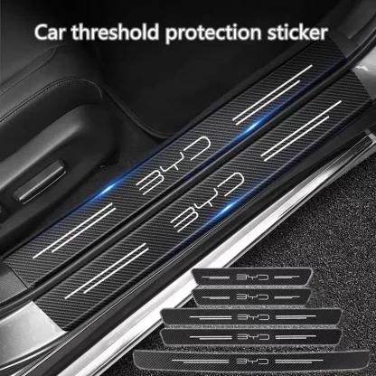 3D-Carbon-Fiber-Car-Sticker-Auto-Door-Sill-Side-DIY-Paste-Protector-Strip-For-BYD-F31