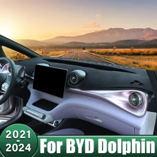 Car Dashboard Mat Sunshade Pad Cover Anti-UV Carpet For BYD Dolphin EA1 EV  2021 2022 2023 2024 - HIGH QUALITY BYD CAR ACCEESSORIES