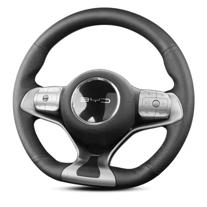 Non-Slip-Black-Artificial-Leather-Braid-Car-Steering-Wheel-Cover-For-BYD-Dolphins-YUAN-PLUS-20201