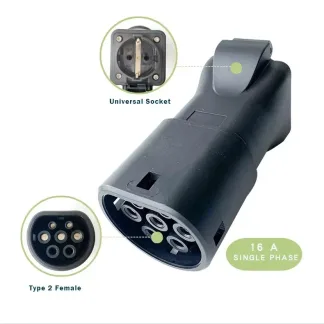 Electric-Car-Side-Discharge-Plug-EV-Type2-16AChargerconverterwith-EU-Socket-Outdoor-Power-Supply-Station-need-car1
