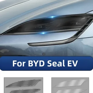 For-BYD-Seal-EV-Smoken-Headlight-Film-TPU-Anti-Scratch-Front-Light-Protective-Film-Car-Exterior