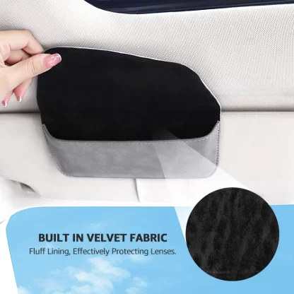 Car-Glasses-Case-Holder-In-Car-Mount-Organizer