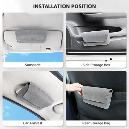 Car-Glasses-Case-Holder-In-Car-Mount-Organizer