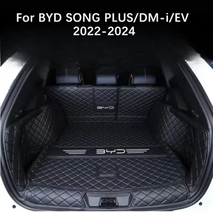 BYD-SONG-PLUS-DM-i-EV-2020-2023-Car-All-Surrounded-Rear-Trunk-Mat-Cargo