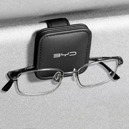 Car Sunglass Holder Glasses Storage Clip Auto Accessories For BYD Atto 3 Act Tang F3 E6 Yuan Song Plus EV F0 Qin Han Dolphin S6