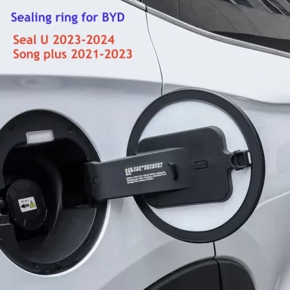 Charging Port Sealing Ring & Plug Fuel Tank Sealing Ring For BYD Song Plus EV DMi SEAL U 2024 2023 2022 2021