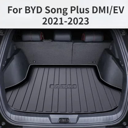 Car Trunk Mat Storage Box Pad For BYD Song Plus DMI/EV