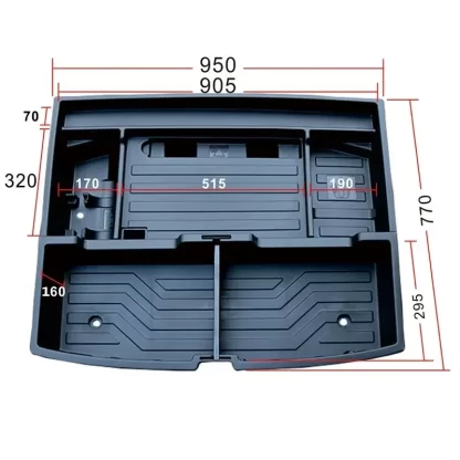 BYD Song Plus / Seal U DM-i Car Trunk Organizer Box