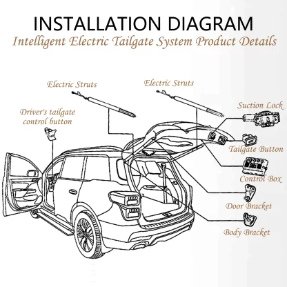 BYD Song L DM-I 2024 Electric Tailgate