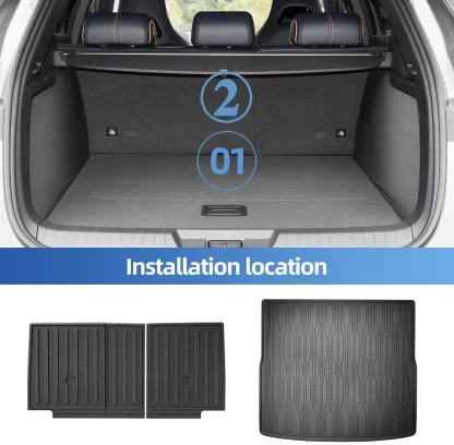 BYD Seal U / Song Plus Sealion 6 2021-2024 TPE Floor Mats