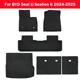 3D Floor Mats For BYD Seal U Sealion 6 RHD 2024 2025