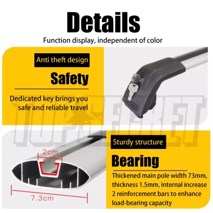 BYD SEAL U（SONG Plus EV ）（SONG Plus dmi）2023 2024 Roof Rail Rack