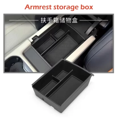 Armrest Storage Box Cup Holder for BYD Seal U Sealion 6 Song Plus