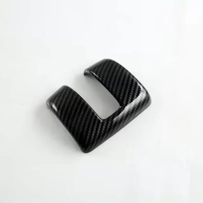 ABS Carbon Fiber Shift Knob Cover Car Gear Lever