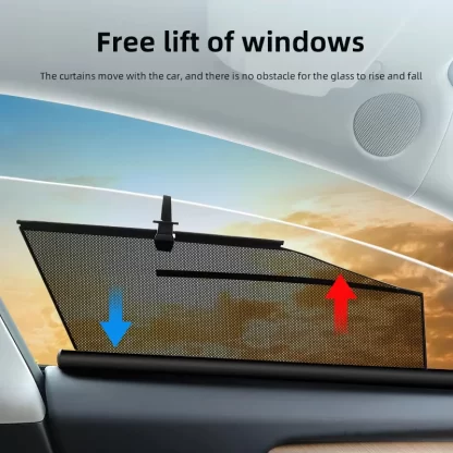 Car Lifting Window Sunshade For BYD M6