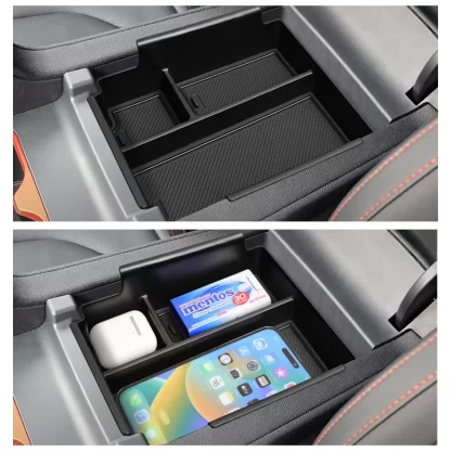 BYD Shark 2024 2025 Center Console Armrest Storage Box