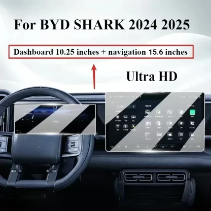 BYD SHARK 2024 2025 Tempered Glass film