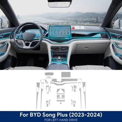 BYD Seal U Sealion 6 Song Plus DMI EV 2021-2024 Car Center Console