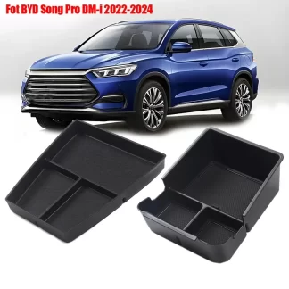 BYD Song Pro DM-i 2022-2024 Car Center Console Armrest Storage Box