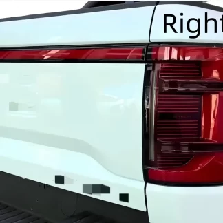BYD SHARK 6 2024 2025. Taillight covers