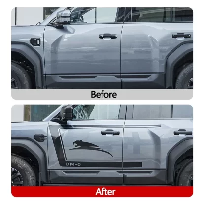 BYD FangChengBao Leopard 5 Car Body Color Strip Stickers - Image 6