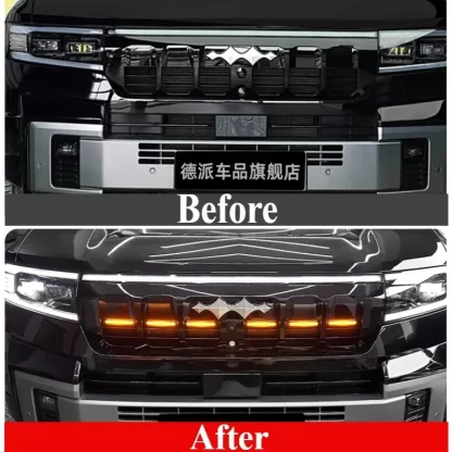 BYD Leopard 8 Car Grille Light Off-road Change Decoration LED Night Running Light - Image 3
